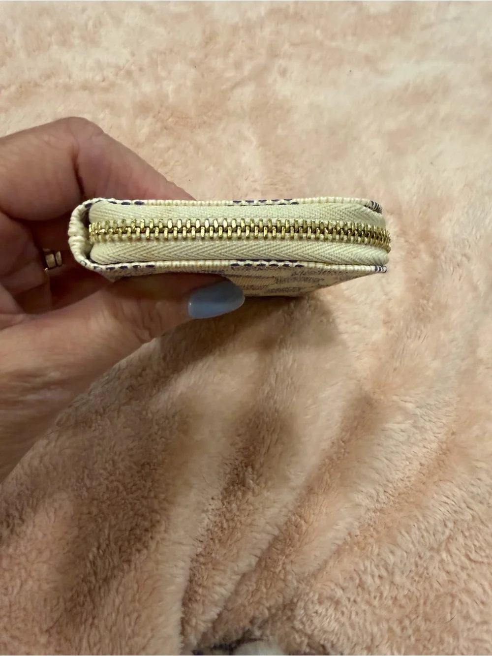 Louis Vuitton Complice Damier Azur Key Pouch Holder Coin Card Case